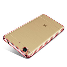 Funda Silicona Ultrafina Carcasa Transparente H02 para Xiaomi Mi 5S 4G Oro Rosa