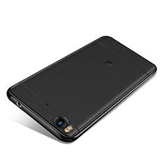 Funda Silicona Ultrafina Carcasa Transparente H02 para Xiaomi Mi 5S Negro
