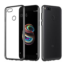 Funda Silicona Ultrafina Carcasa Transparente H02 para Xiaomi Mi 5X Negro