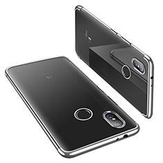 Funda Silicona Ultrafina Carcasa Transparente H02 para Xiaomi Mi A2 Plata