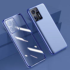 Funda Silicona Ultrafina Carcasa Transparente H02 para Xiaomi Mi Mix 4 5G Azul