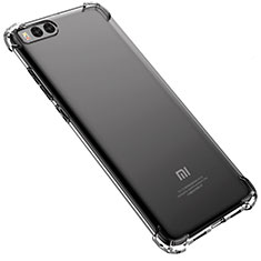 Funda Silicona Ultrafina Carcasa Transparente H02 para Xiaomi Mi Note 3 Gris