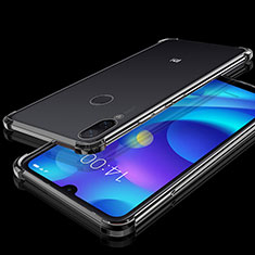 Funda Silicona Ultrafina Carcasa Transparente H02 para Xiaomi Mi Play 4G Negro
