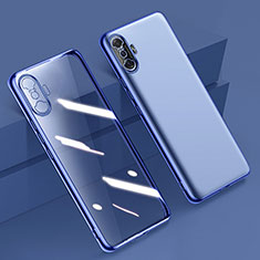 Funda Silicona Ultrafina Carcasa Transparente H02 para Xiaomi Poco F3 GT 5G Azul