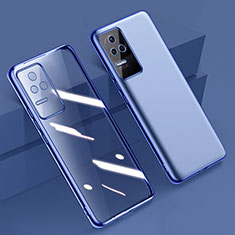 Funda Silicona Ultrafina Carcasa Transparente H02 para Xiaomi Poco F4 5G Azul