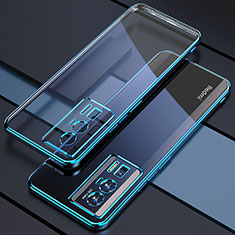 Funda Silicona Ultrafina Carcasa Transparente H02 para Xiaomi Poco F5 Pro 5G Azul