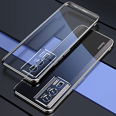 Funda Silicona Ultrafina Carcasa Transparente H02 para Xiaomi Poco F5 Pro 5G Plata