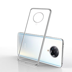 Funda Silicona Ultrafina Carcasa Transparente H02 para Xiaomi Redmi K30 Pro 5G Plata