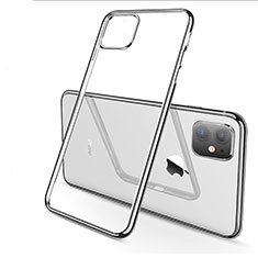 Funda Silicona Ultrafina Carcasa Transparente H03 para Apple iPhone 11 Plata