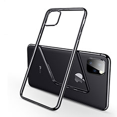 Funda Silicona Ultrafina Carcasa Transparente H03 para Apple iPhone 11 Pro Max Negro