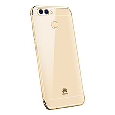 Funda Silicona Ultrafina Carcasa Transparente H03 para Huawei Enjoy 7S Oro