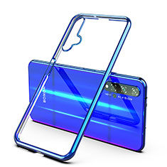 Funda Silicona Ultrafina Carcasa Transparente H03 para Huawei Honor 20 Azul