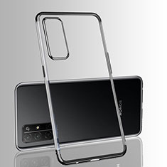 Funda Silicona Ultrafina Carcasa Transparente H03 para Huawei Honor 30S Negro