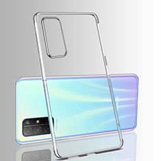 Funda Silicona Ultrafina Carcasa Transparente H03 para Huawei Honor 30S Plata