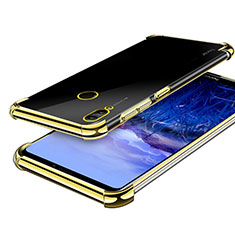 Funda Silicona Ultrafina Carcasa Transparente H03 para Huawei Honor Note 10 Oro