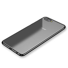 Funda Silicona Ultrafina Carcasa Transparente H03 para Huawei Honor V10 Negro
