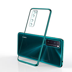 Funda Silicona Ultrafina Carcasa Transparente H03 para Huawei Nova 7 5G Verde