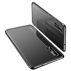 Funda Silicona Ultrafina Carcasa Transparente H03 para Huawei P20 Pro Negro