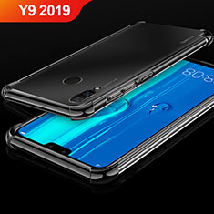 Funda Silicona Ultrafina Carcasa Transparente H03 para Huawei Y9 (2019) Negro