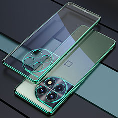 Funda Silicona Ultrafina Carcasa Transparente H03 para OnePlus 11 5G Verde
