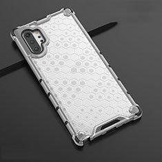 Funda Silicona Ultrafina Carcasa Transparente H03 para Samsung Galaxy Note 10 Plus Blanco