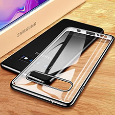 Funda Silicona Ultrafina Carcasa Transparente H03 para Samsung Galaxy S10 5G Negro