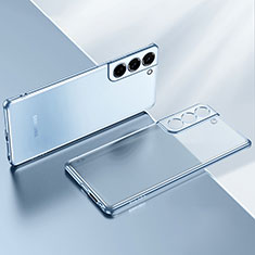 Funda Silicona Ultrafina Carcasa Transparente H03 para Samsung Galaxy S21 5G Azul Cielo