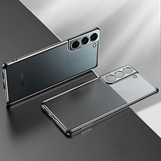 Funda Silicona Ultrafina Carcasa Transparente H03 para Samsung Galaxy S22 Plus 5G Negro
