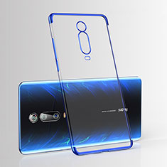 Funda Silicona Ultrafina Carcasa Transparente H03 para Xiaomi Mi 9T Pro Azul