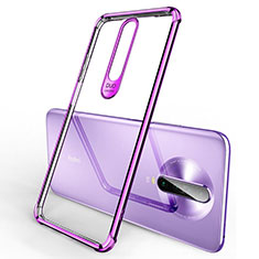 Funda Silicona Ultrafina Carcasa Transparente H03 para Xiaomi Poco X2 Morado