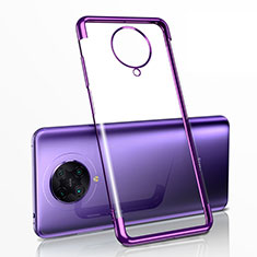 Funda Silicona Ultrafina Carcasa Transparente H03 para Xiaomi Redmi K30 Pro 5G Morado