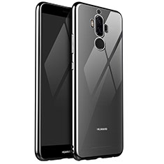 Funda Silicona Ultrafina Carcasa Transparente H04 para Huawei Mate 9 Negro