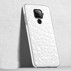 Funda Silicona Ultrafina Carcasa Transparente H04 para Huawei Nova 5i Pro Blanco