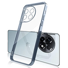 Funda Silicona Ultrafina Carcasa Transparente H04 para OnePlus 11R 5G Azul