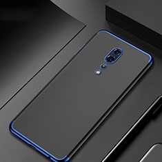 Funda Silicona Ultrafina Carcasa Transparente H04 para Oppo Reno Z Azul