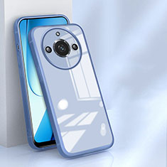 Funda Silicona Ultrafina Carcasa Transparente H04 para Realme 11 Pro 5G Azul