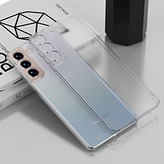 Funda Silicona Ultrafina Carcasa Transparente H04 para Samsung Galaxy S22 5G Claro