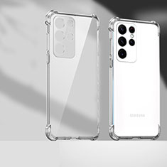 Funda Silicona Ultrafina Carcasa Transparente H04 para Samsung Galaxy S22 Ultra 5G Claro