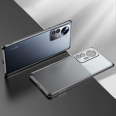 Funda Silicona Ultrafina Carcasa Transparente H04 para Xiaomi Mi 12 5G Negro