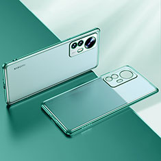 Funda Silicona Ultrafina Carcasa Transparente H04 para Xiaomi Mi 12 5G Verde