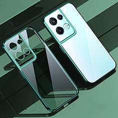 Funda Silicona Ultrafina Carcasa Transparente H04 para Xiaomi Redmi Note 13 5G Verde