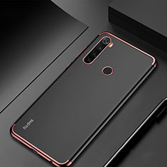 Funda Silicona Ultrafina Carcasa Transparente H04 para Xiaomi Redmi Note 8 (2021) Oro Rosa