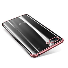 Funda Silicona Ultrafina Carcasa Transparente H05 para Huawei Honor 10 Oro Rosa