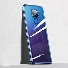 Funda Silicona Ultrafina Carcasa Transparente H05 para Huawei Mate 30 Lite Azul