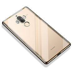 Funda Silicona Ultrafina Carcasa Transparente H05 para Huawei Mate 9 Oro