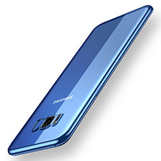 Funda Silicona Ultrafina Carcasa Transparente H05 para Samsung Galaxy S8 Plus Azul
