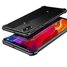 Funda Silicona Ultrafina Carcasa Transparente H05 para Xiaomi Mi 8 Negro