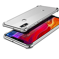 Funda Silicona Ultrafina Carcasa Transparente H05 para Xiaomi Mi 8 Plata