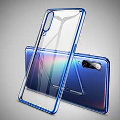 Funda Silicona Ultrafina Carcasa Transparente H05 para Xiaomi Mi 9 Lite Azul