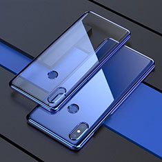 Funda Silicona Ultrafina Carcasa Transparente H05 para Xiaomi Mi Mix 3 Azul